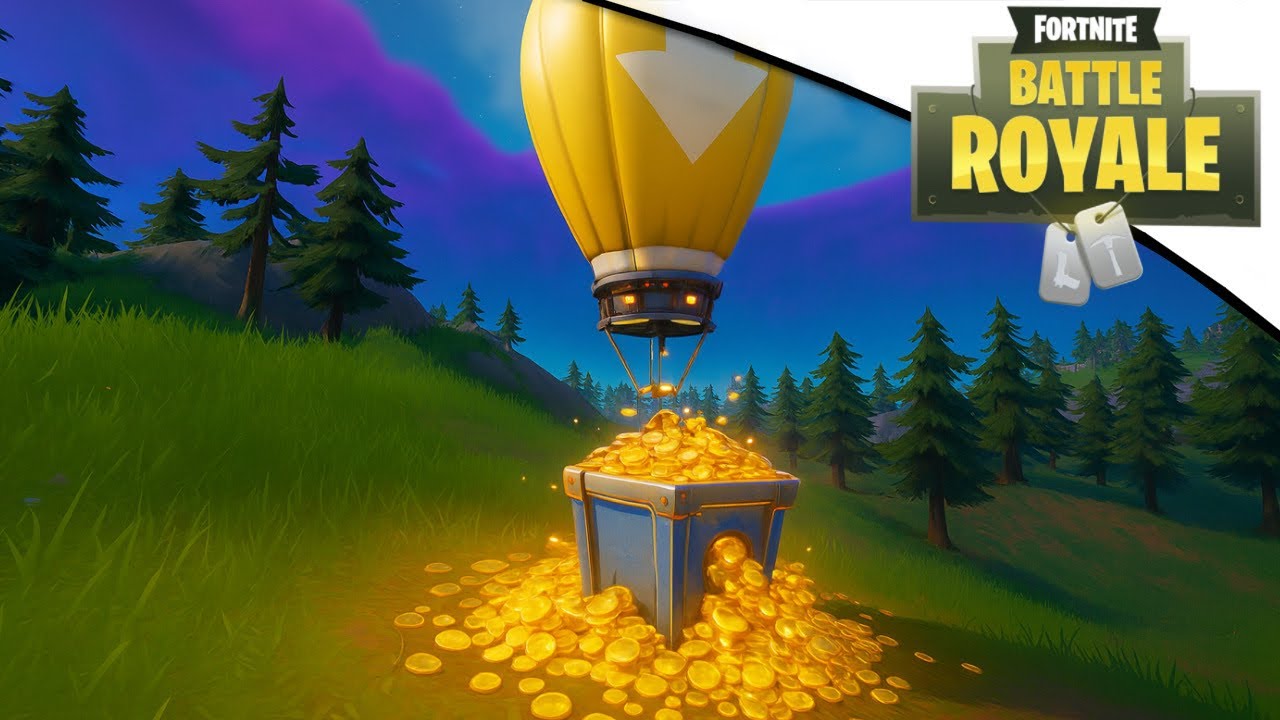 Un RAVITAILLEMENT en OR ?! - FORTNITE : BATTLE ROYALE [CH7-S1]