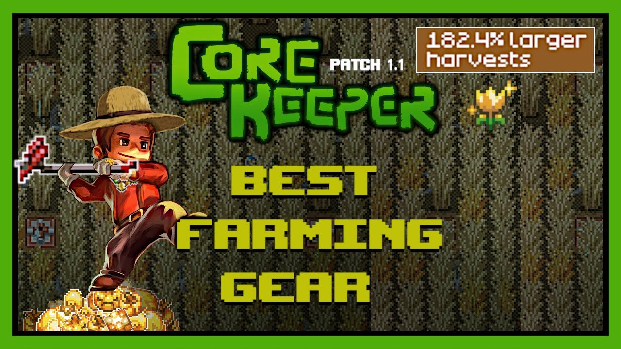 Core Keeper 1.1 Лучшее снаряжение для фарма