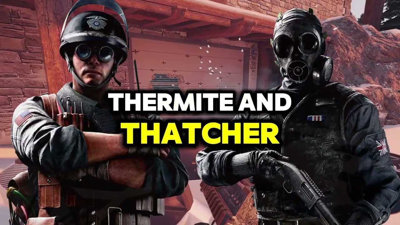 How to Bandit trick against Thermite and Thatcher in Rainbow Six Siege⚡