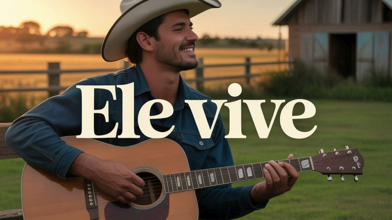 Ele Vive | Louvor Sertanejo Raiz com Acordeon | Louvor da Roça