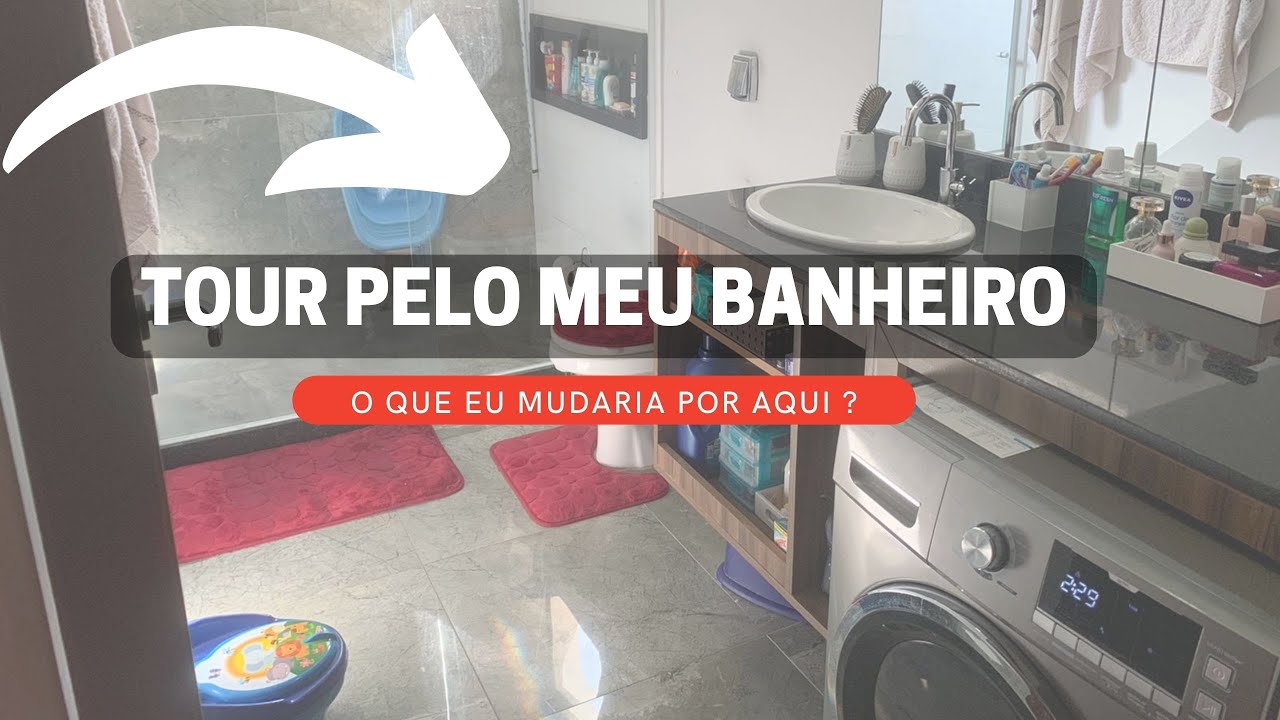 COLOQUEI UMA LAVA E SECA NO MEU BANHEIRO