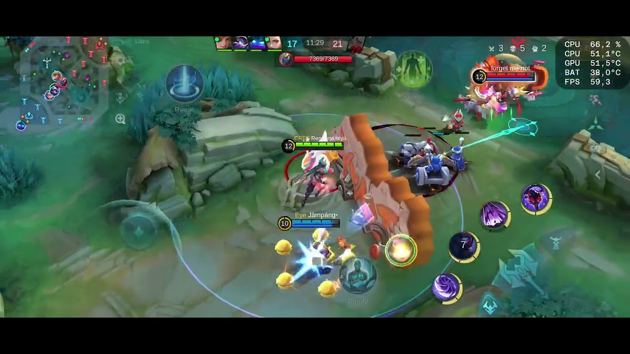 Itel RS4 Gaming Test - Mobile Legends: Bang Bang