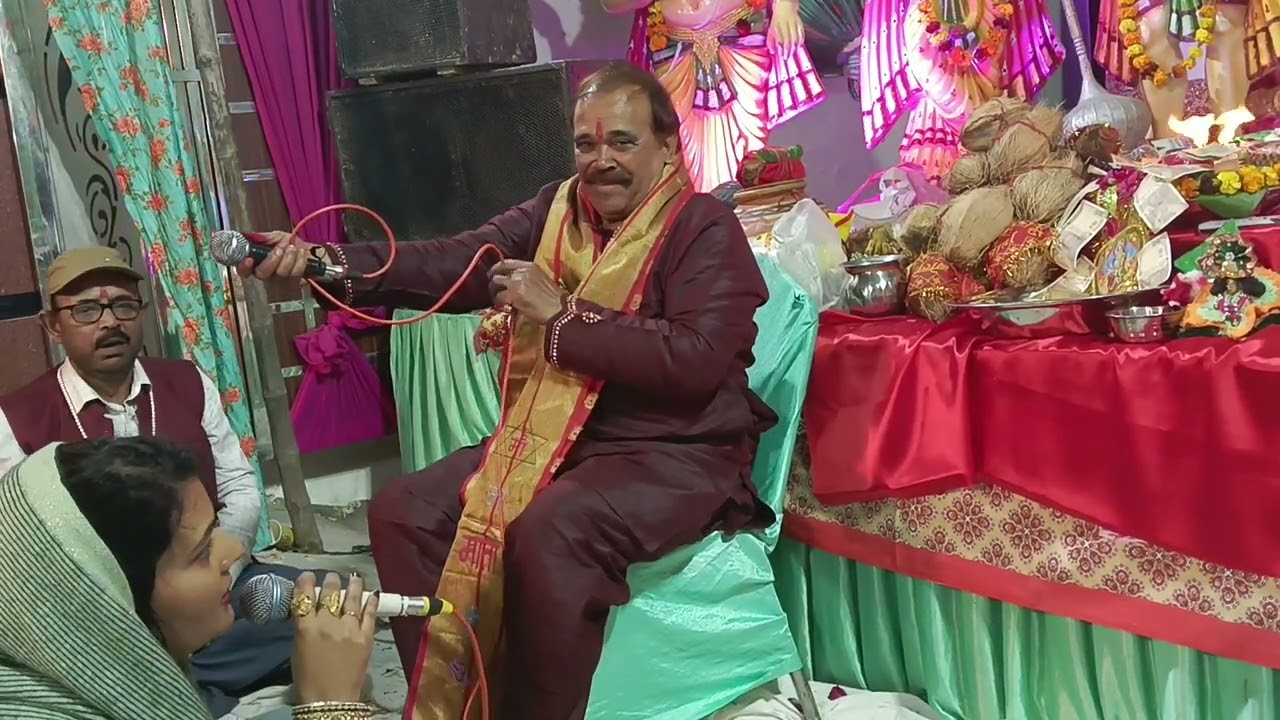 Sharma faimly tara rani katha live in bhagwati jagran Kabirpur sonipat 8295228721
