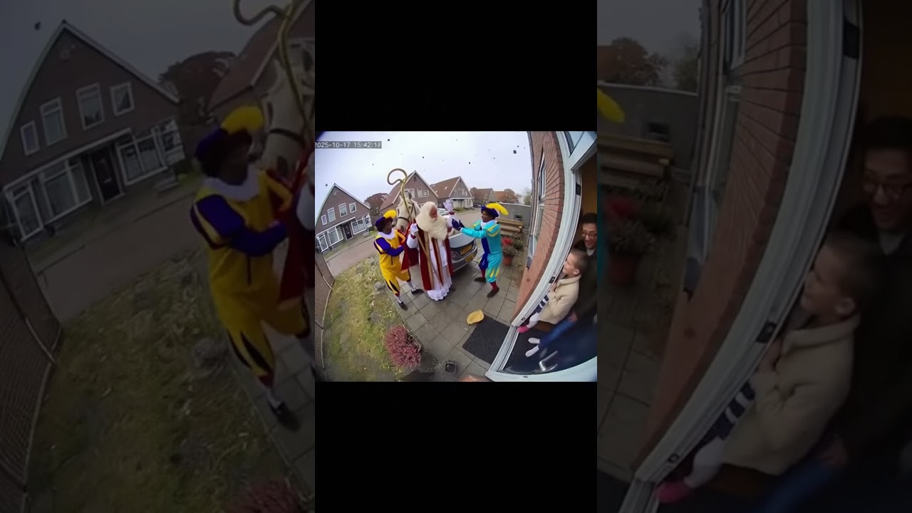 Sinterklaas Verliest Zijn Mijter in de Storm!