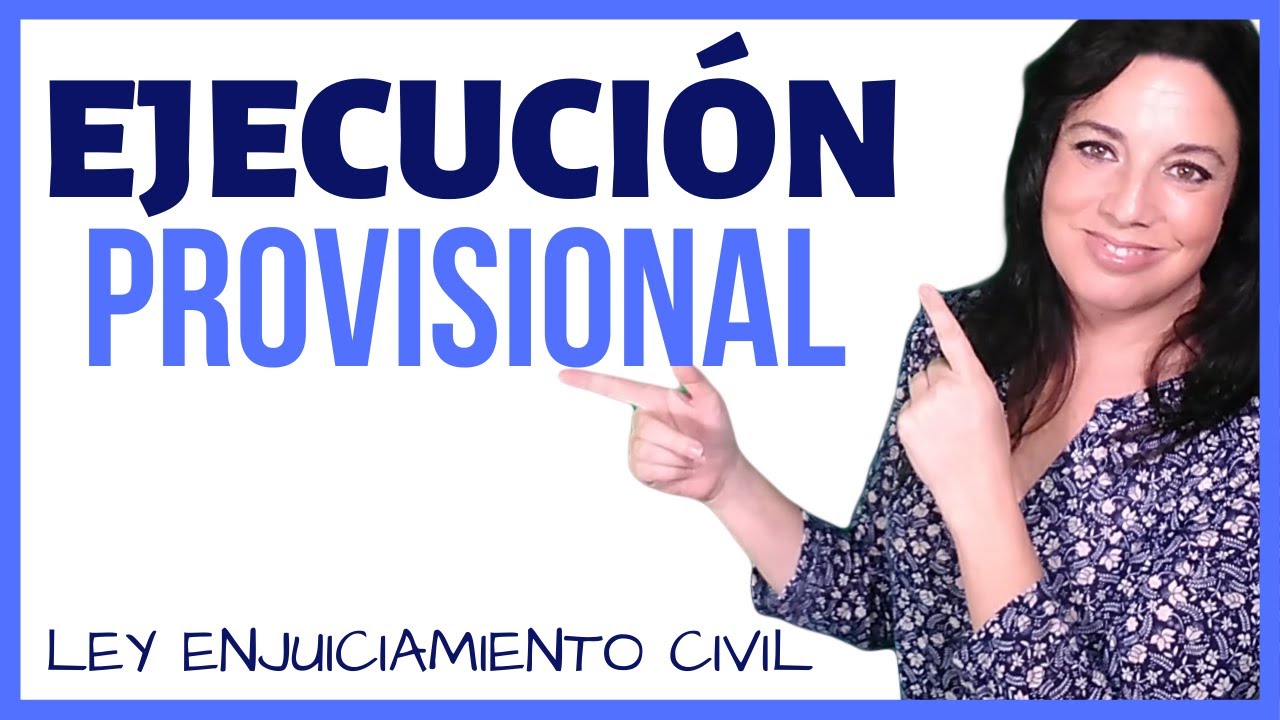 Oposiciones Tramitación Procesal ✅EJECUCIÓN 🔹 Ley Enjuiciamiento Civil