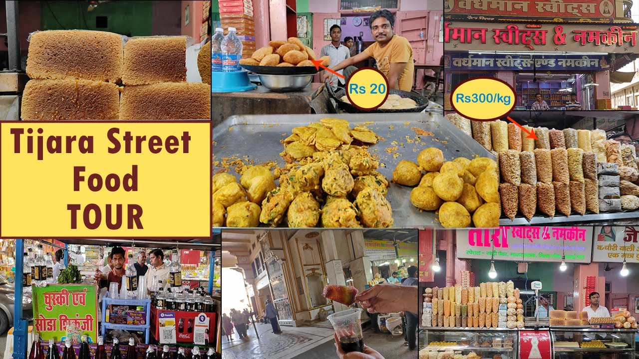 Tijara (Alwar) Street Food Explore | Tijara (Alwar) ki Famous Namkeen,Kachori and Kalaakand