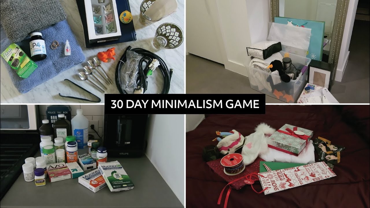 30 Day Minimalism Game: Everything I Got Rid Of  |  Second Pass, Minimalist Home