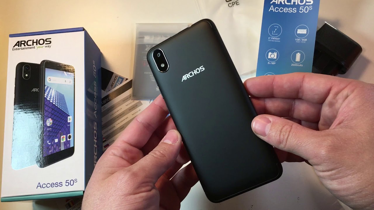 Déballage du Archos Access 50s