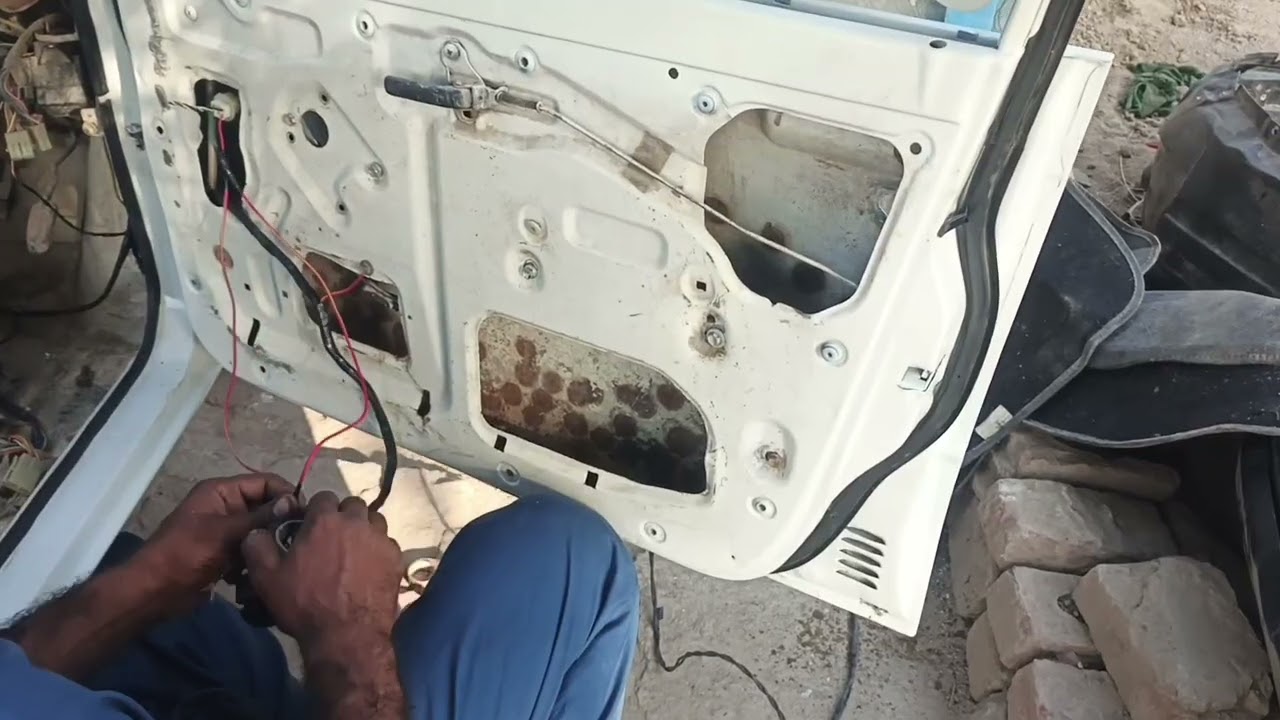 Suzuki Mehran power window fitting