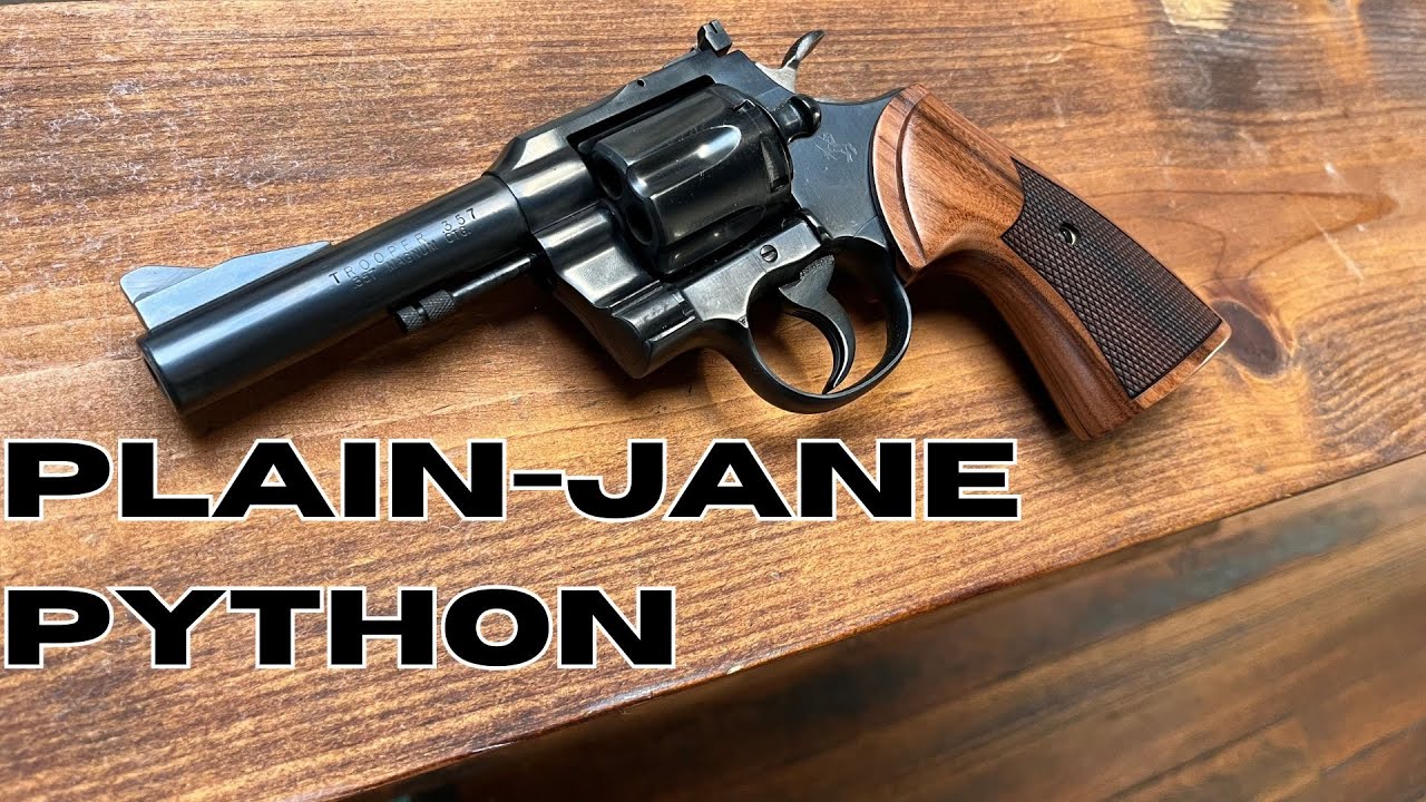 Colt Trooper .357 Review: Plain-Jane Python