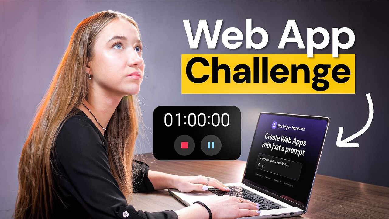 Watch Me Build a Web App with AI in Hour (challenge)
