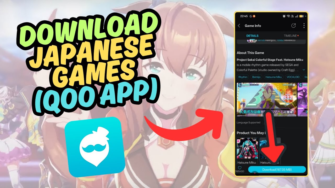 How to Install Japanese Games on Qoo App (Android)