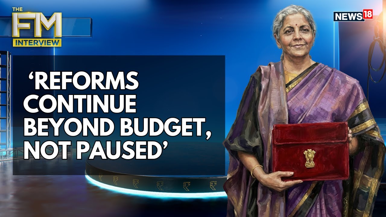 Нирмала Ситараман защищает стабильность бюджета в условиях глобальной неопределенности в интервью...