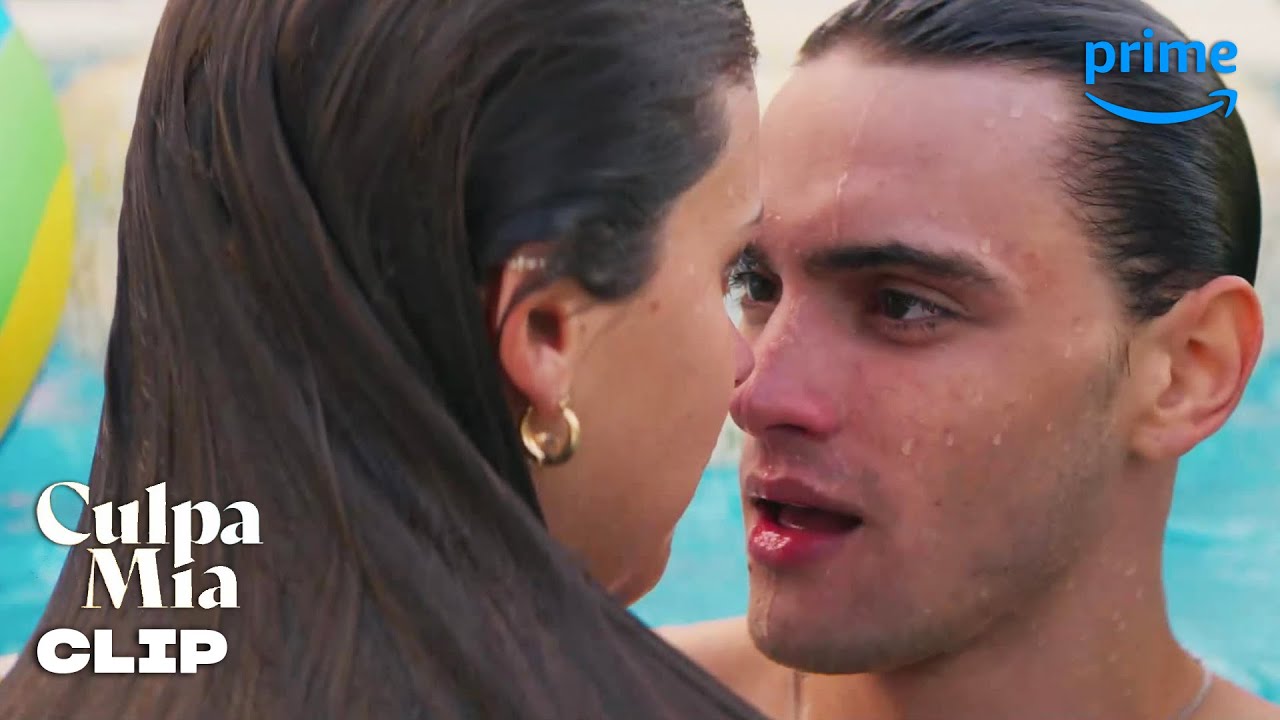 Nick and Noah's Pool Kiss | Culpa M&iacute;a | Prime Video