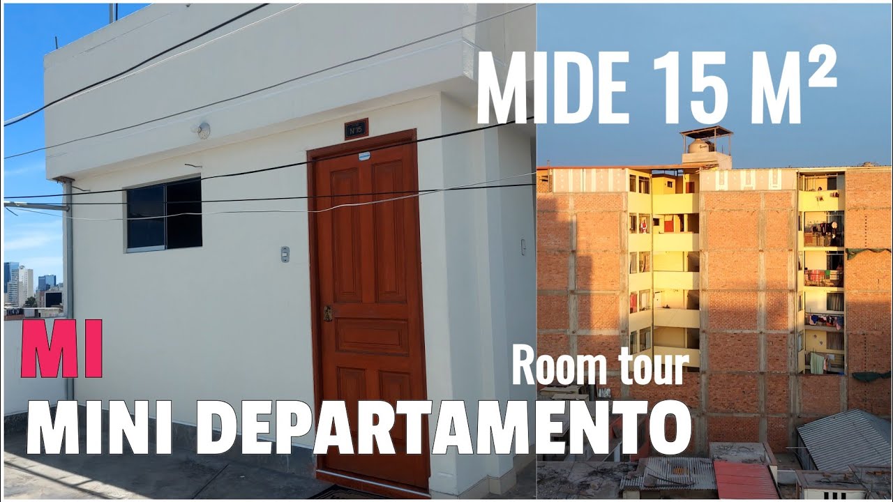 MINI DEPARTAMENTO DE 15 M² EN LIMA PERU 