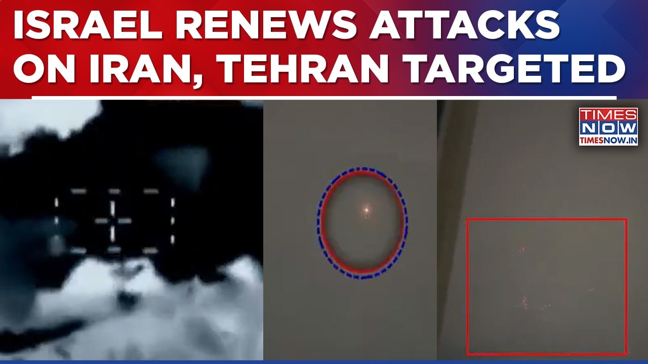 Iran War Updates: Fresh Escalation As Israel Launches Wave Of Strikes On Tehran, Gulf Tensions Soar