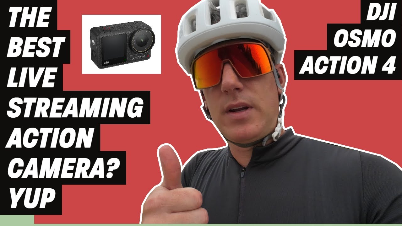 The DJI Osmo Action 4 is the BEST action camera for livestreaming