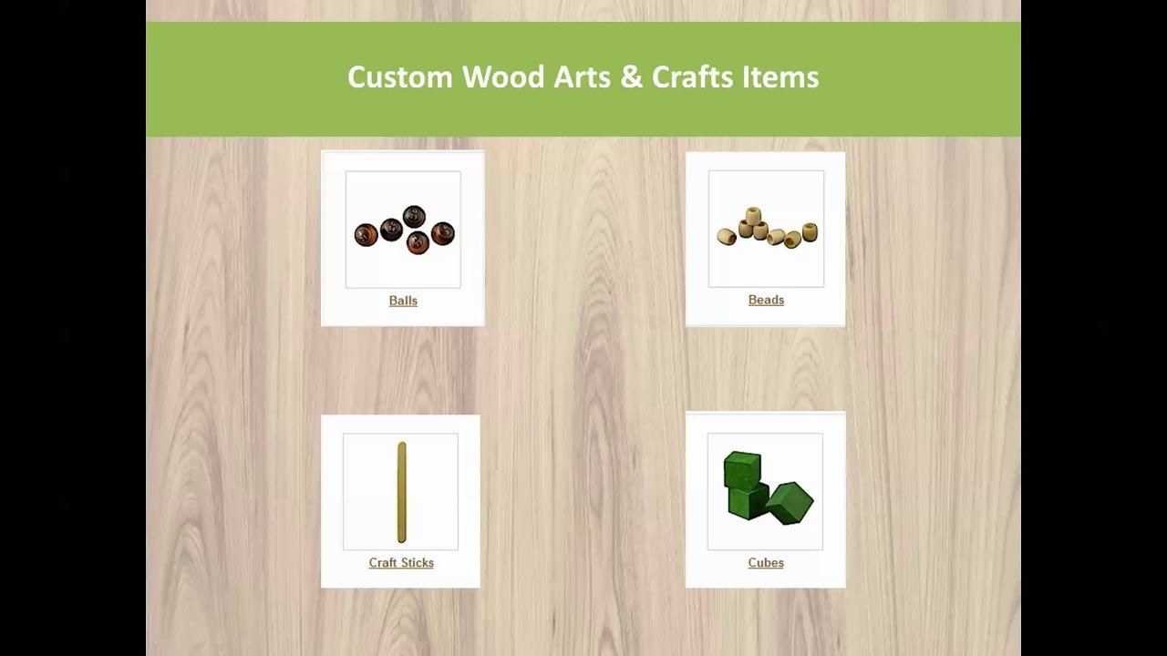 Custom Wood Arts & Crafts Items