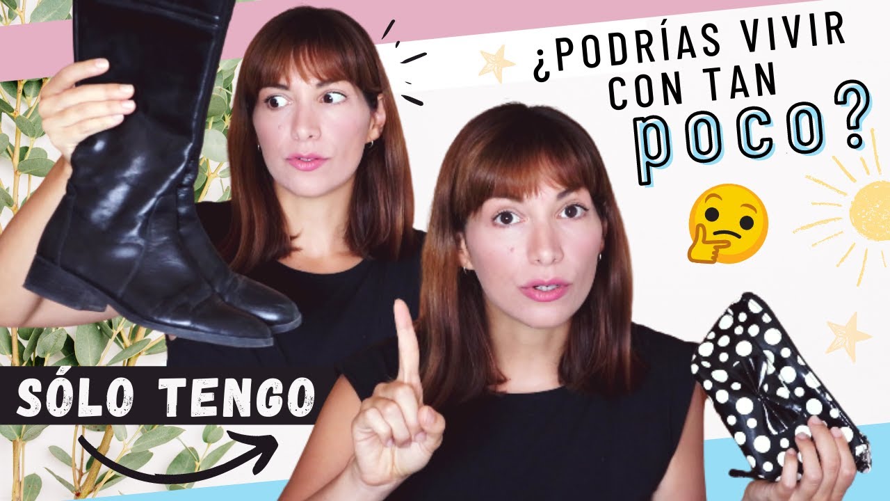12 cosas de las que SÓLO TENGO UNA [Minimalismo]