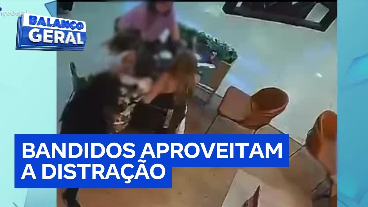 SP: criminosos aproveitam momentos de distração para furtar