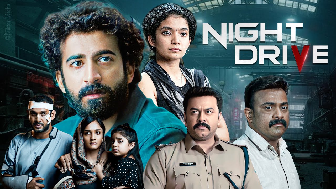 NIGHT DRIVE (4K) Latest Hindi Dubbed Movie | SOUTH BLOCKBUSTER MOVIE | Roshan Mathew, Anna Ben