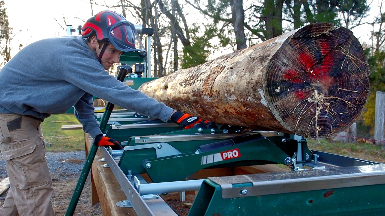Woodland Mills PRO Log Bunk Upgrade: Installation and First Test