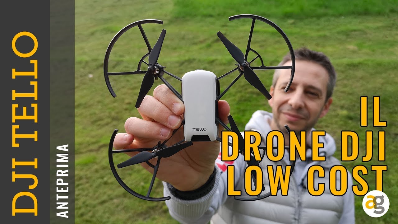 DJI TELLO il DRONE low cost ANTEPRIMA