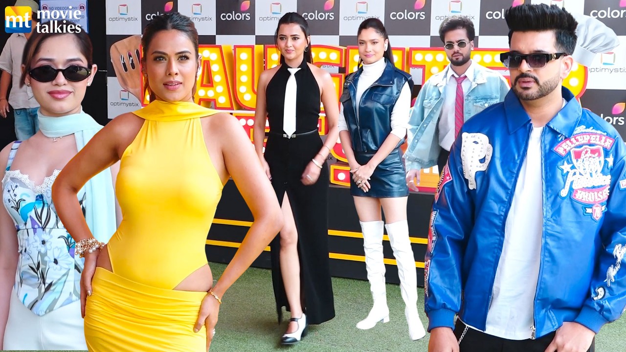 Tejasswi-Karan, Ankita Lokhande, Elvish Yadav, Nia Sharma, Jannat Zubbair at Laughter Chefs S3