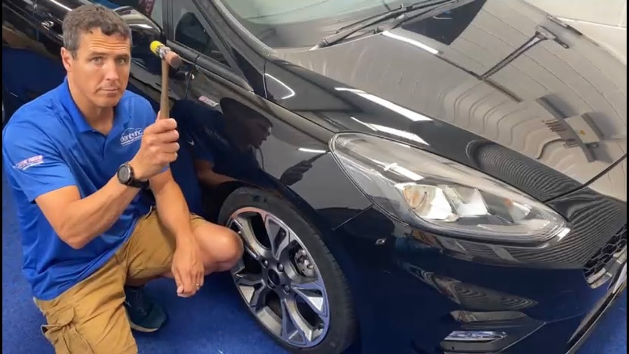 CAR HIT WITH HAMMER! - Fixed in 5 mins! Hammertime by Dents Inc