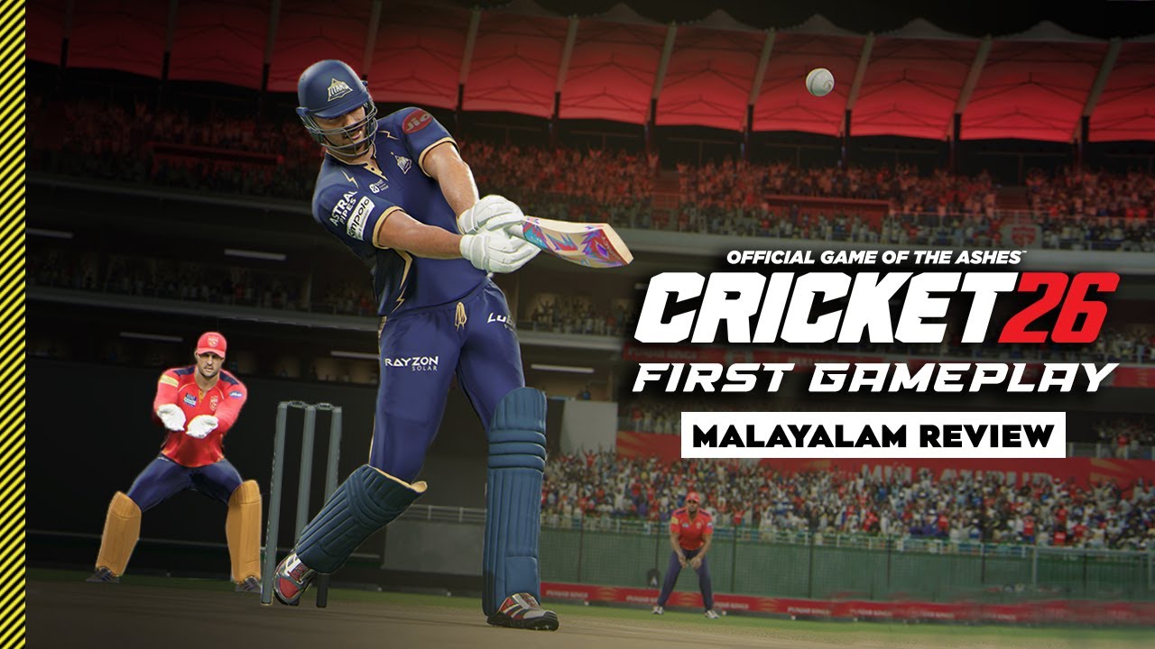 CRICKET26 Malayalam First Gameplay Review  | #cricket26