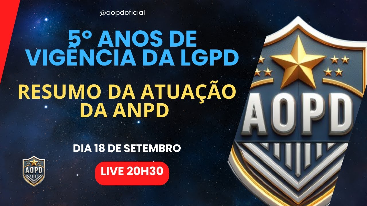 5 Anos de Vigência da LGPD