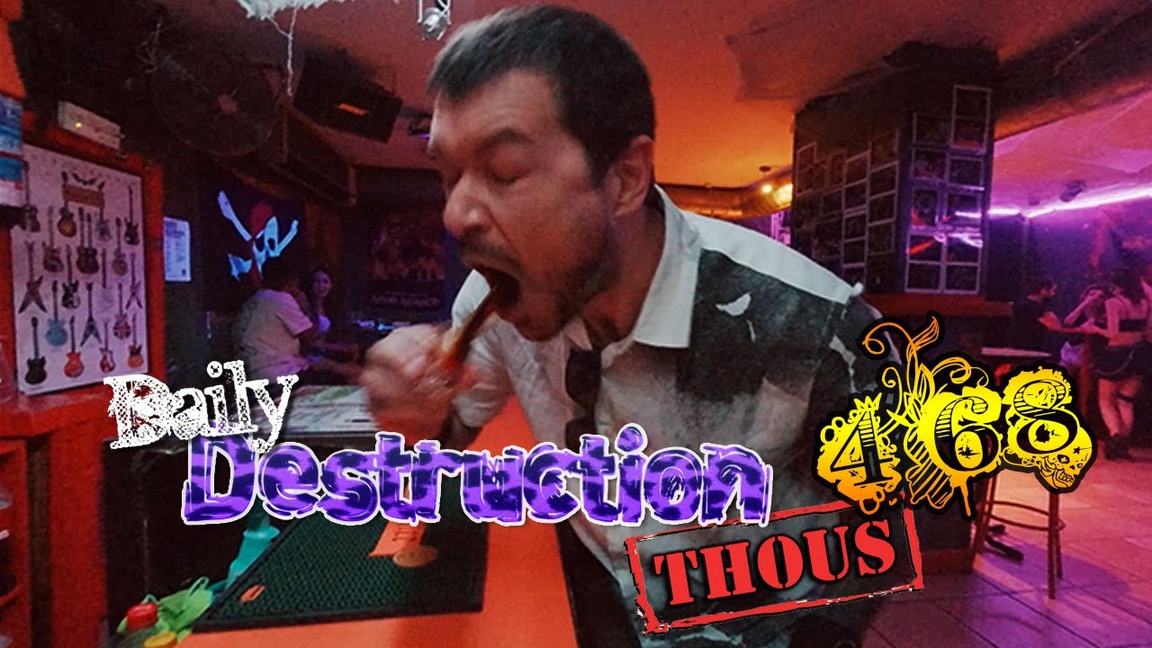 Daily Destruction Thous 468 - Cento descubre el Sushi, Gatuperio y Chupito Extremo