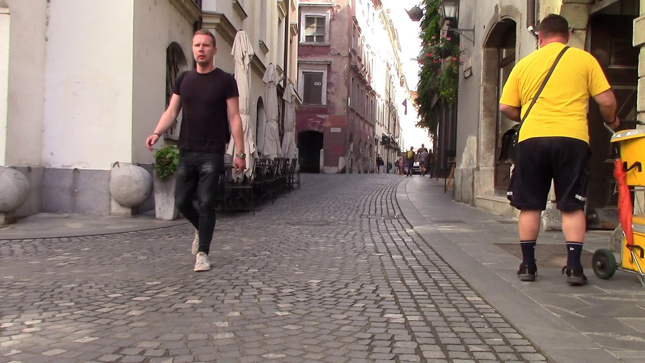 Pedestrian area – during delivery time