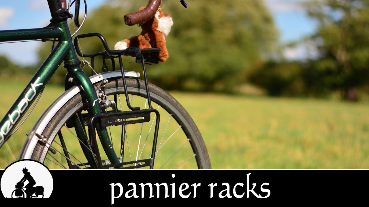bike pannier racks for bicycle touring & cycling - tutb ✔
