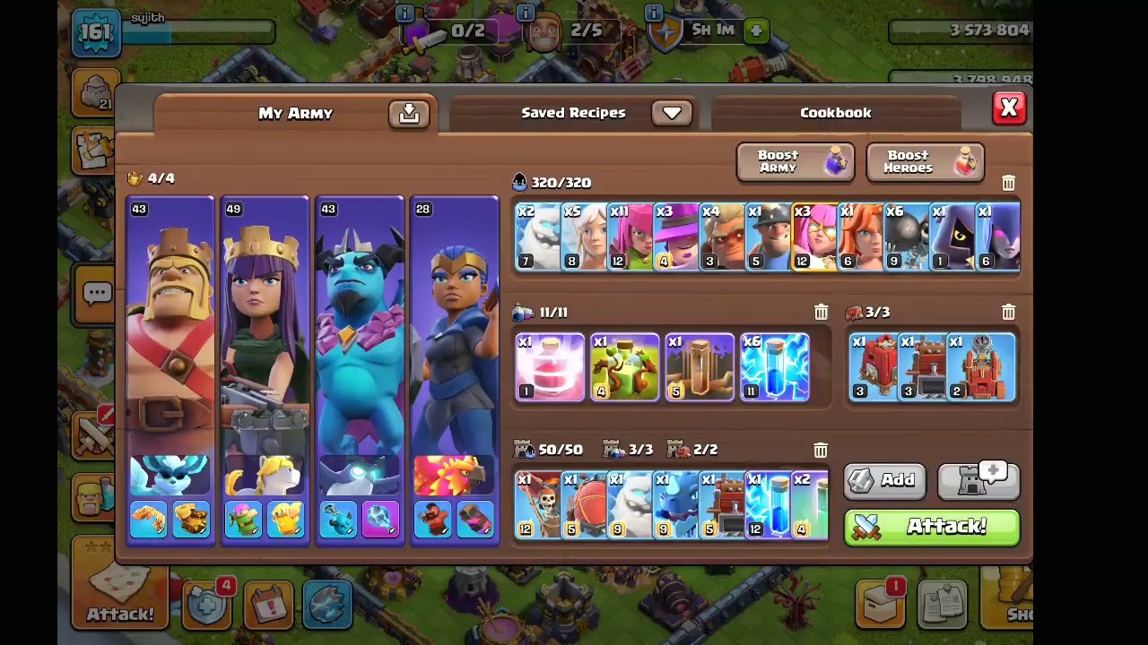 T-SHOP Live Clash of clans 17 November 2025