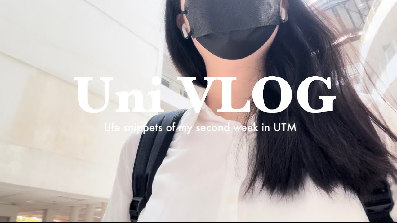 🏫 Uni VLOG // days in my life at utm skudai campus 🇲🇾