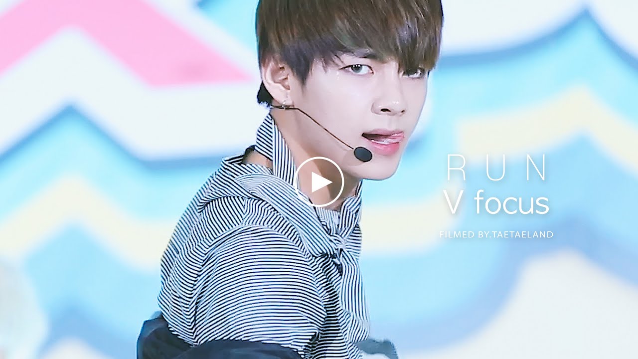 151219 무한도전 EXPO |  방탄소년단 'RUN' 뷔 직캠 BTS V Focus Fancam [HD]