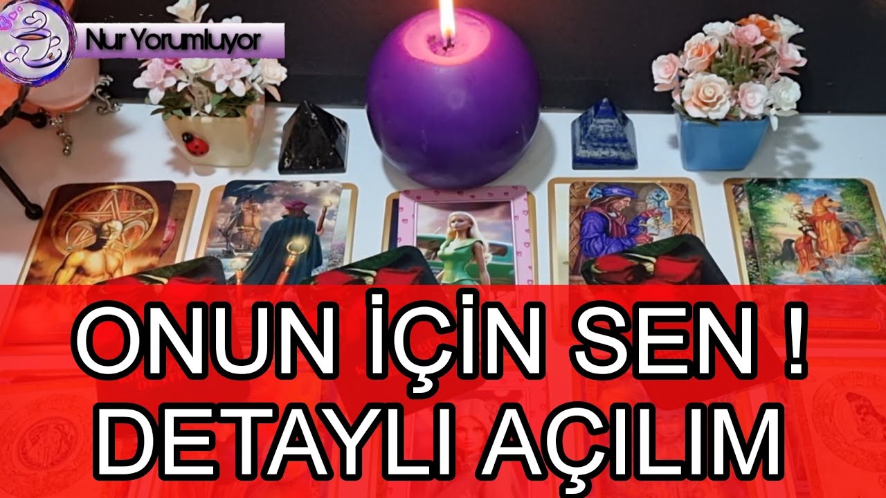 ONUN İÇİN SEN ❗❗ DÜŞÜNCESİ VE PLANI NE ?#keşfet #tarotfalı