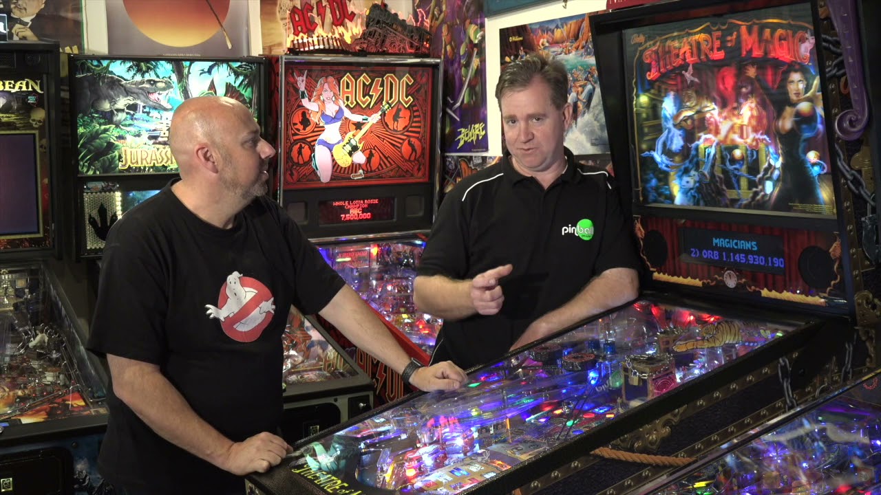 Learning the tricks in a Theatre of Magic Pinball