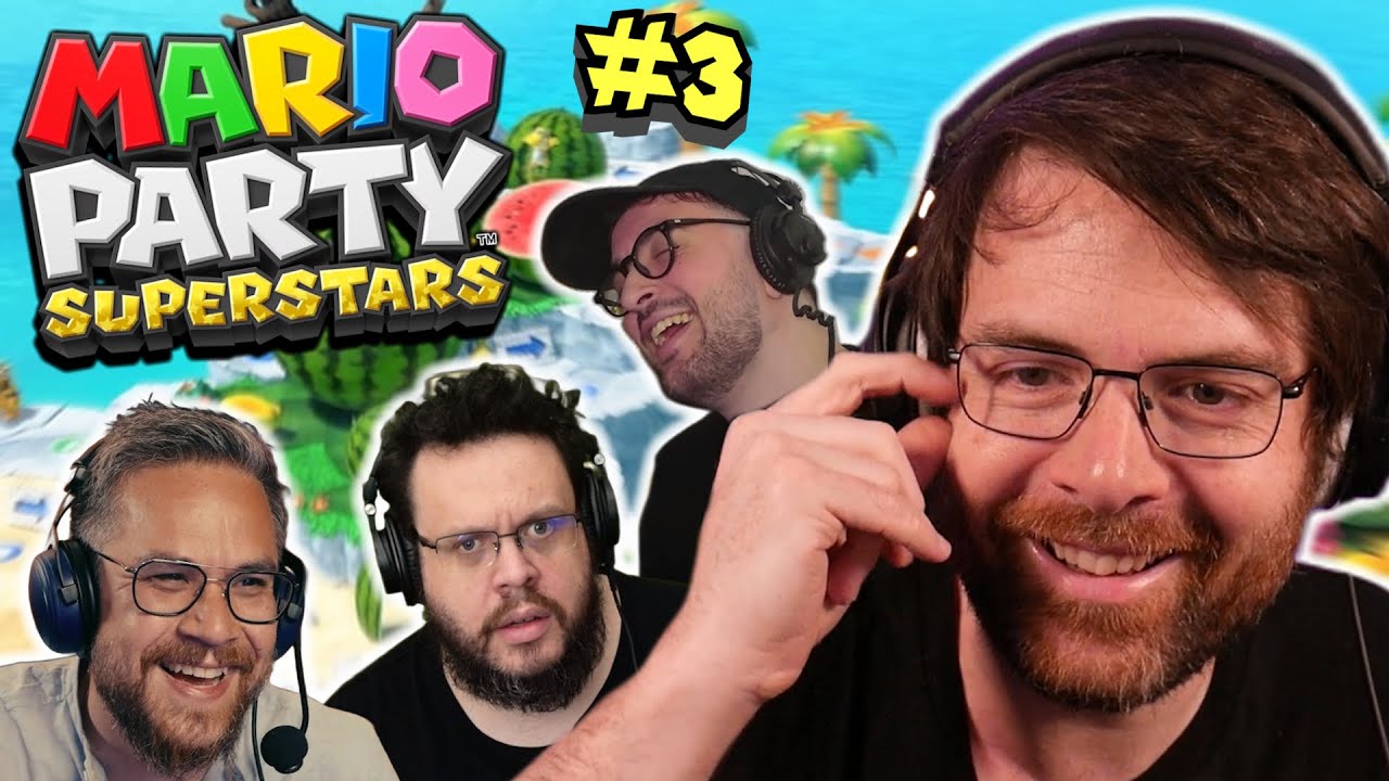 MARIO PARTY #3 ft. MV, Etoiles & Mynthos ! (Best-of du Lundi #142)