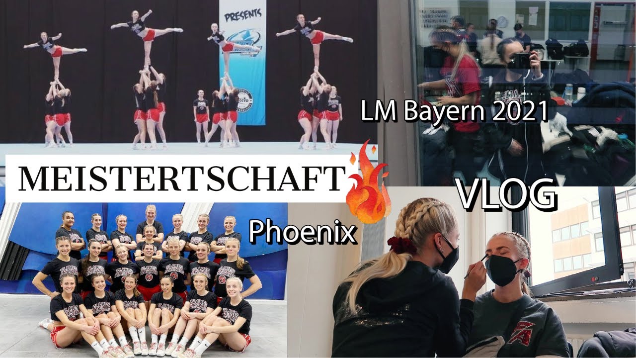 Cheerleading Meisterschaft Vlog - LM Bayern 2021 || FA Phoenix