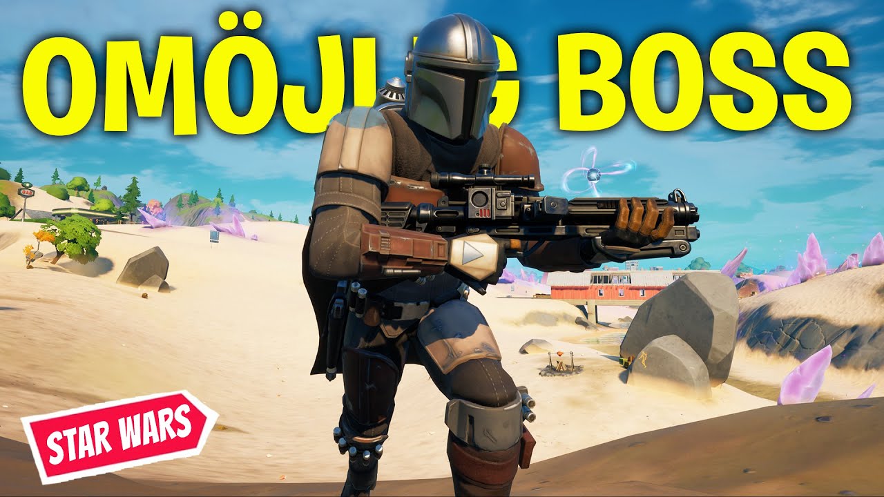 HITTAR & DÖDAR NYA MANDALORIAN-BOSSEN I FORTNITE SÄSONG 5! *NY OMÖJLIG MYTHIC BOSS*