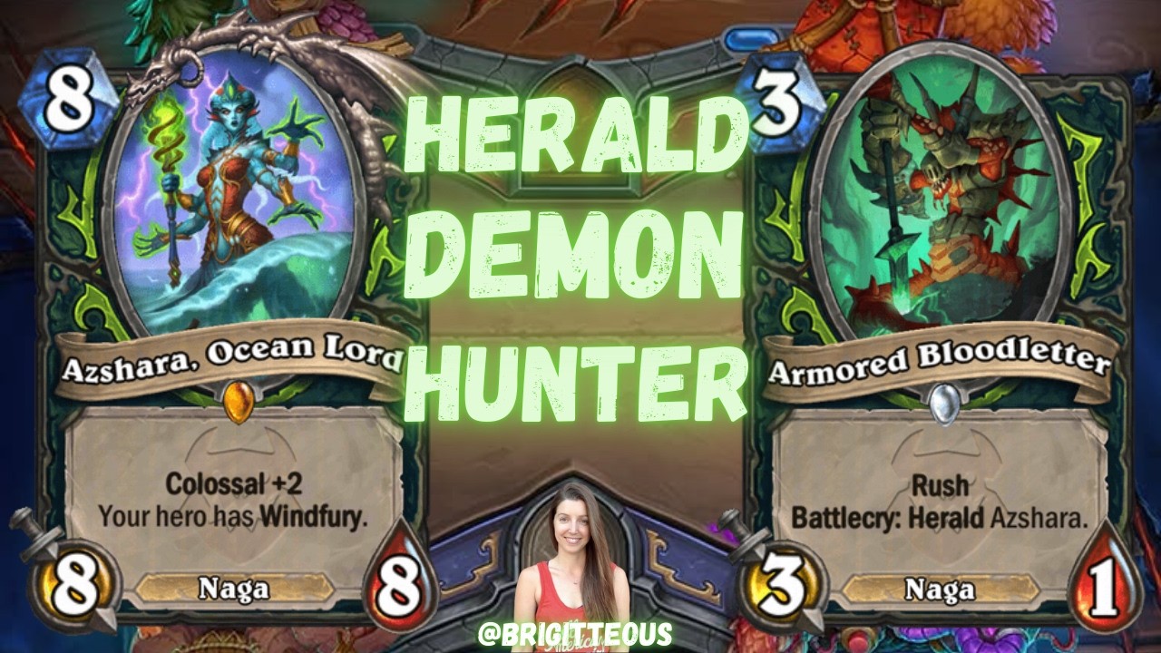 Hearthstone CATACLYSM Azshara Demon Hunter
