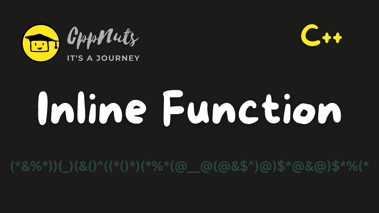 Inline Function In C++