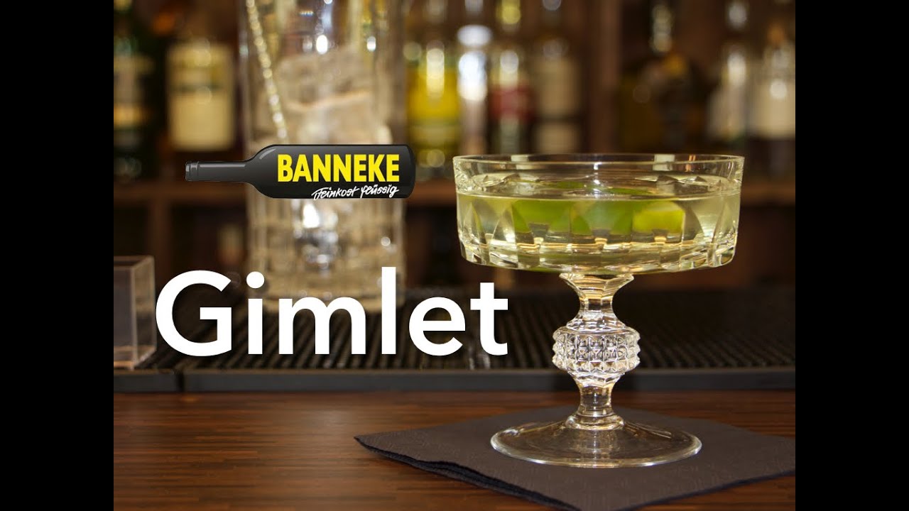 Gimlet - Gin Cocktail selber mixen - Sch&uuml;ttelschule by Banneke