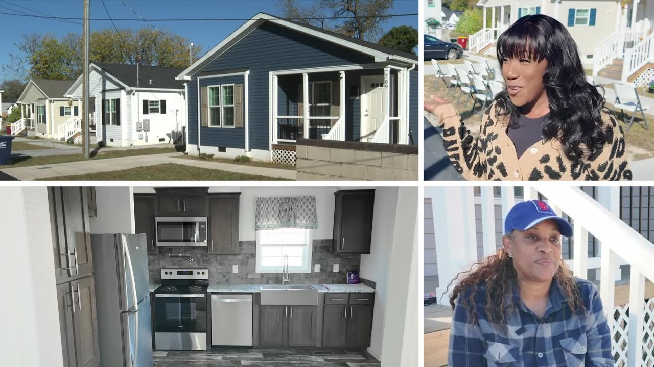 New affordable homes unveiled in Petersburg's Delectable Heights