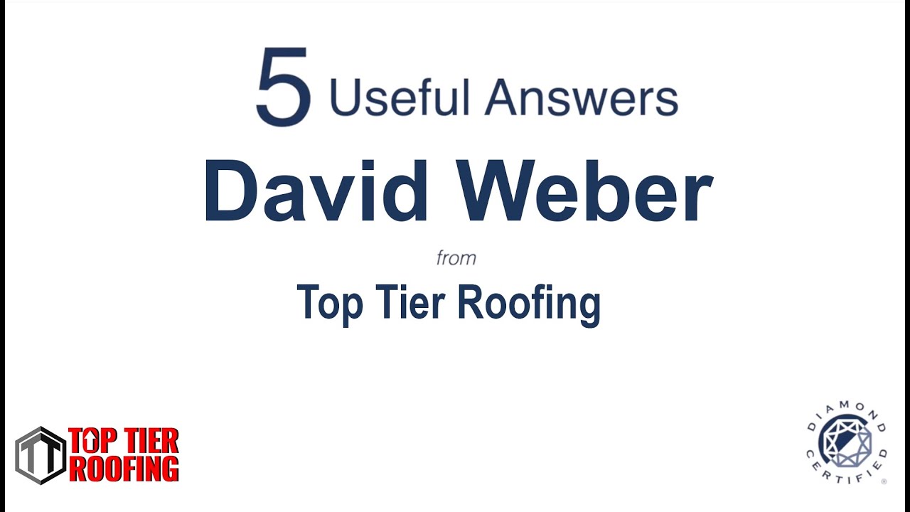 Top Tier Roofing - 5 Useful Answers