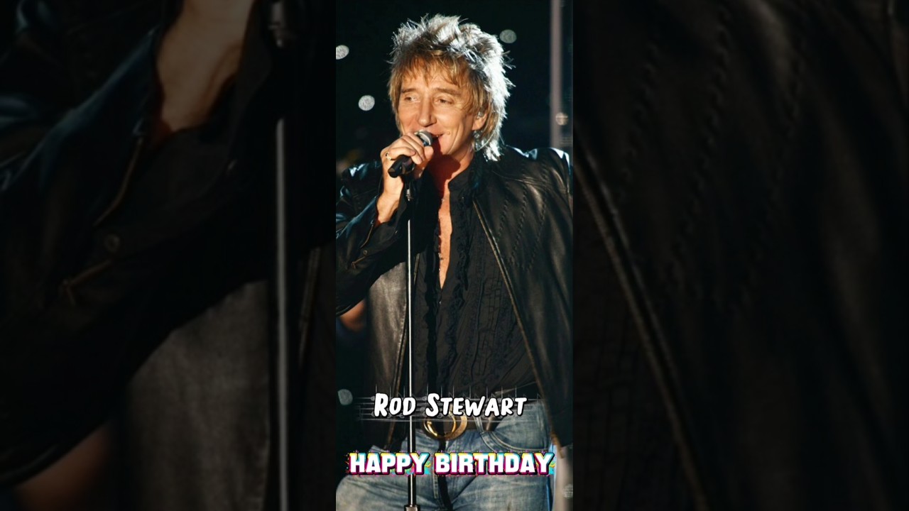 Happy Birthday Rod Stewart  www.radioflashbackfm.com 