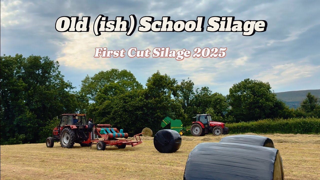 Old (ish) School Silage! First Cut Silage 2025
