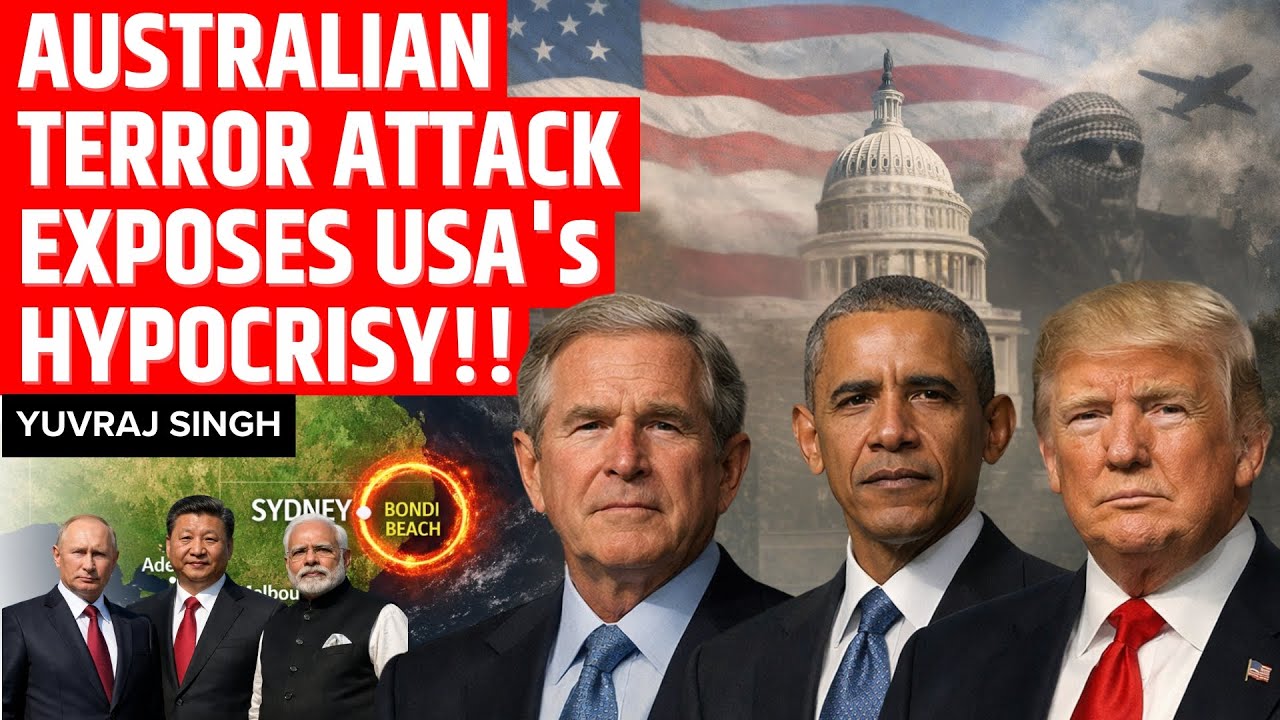 Blame US DOUBLE STANDARDS for SYDNEY TERROR ATTACK | How US Geopolitics Fueled Global Terror?